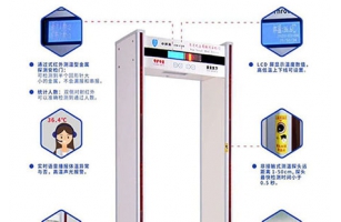 CSD-A9500红外测温金属探测安检门（含金属探测）